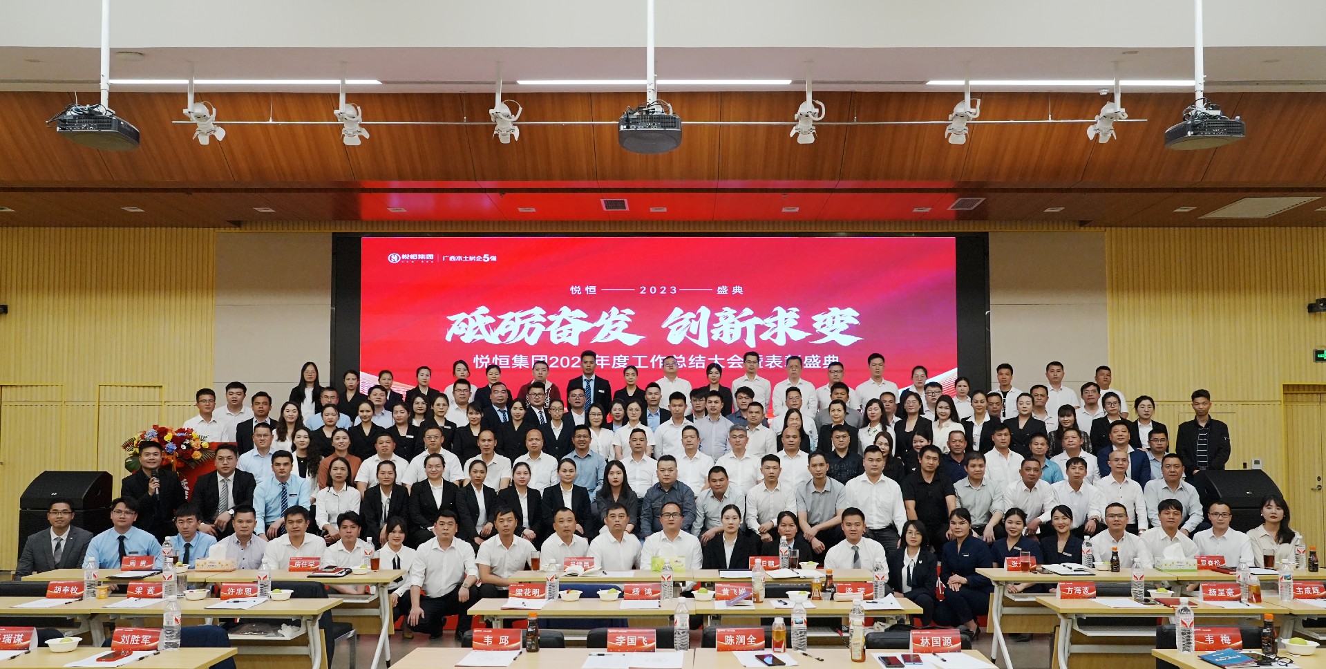 砥砺奋发 创新求变 | 悦恒集团召开2023年度工作总结大会